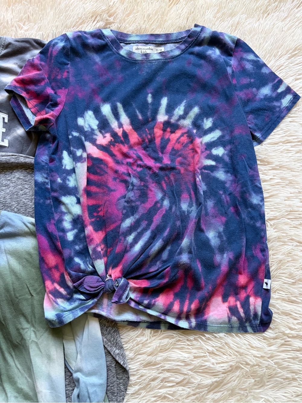 6 Abercrombie Logo Shirt Bundle/Lot Size 13/14 - Picture 4 of 7